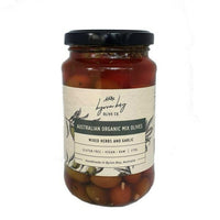 Olives - Australian Organic Cocktail Mix - unpitted 370g