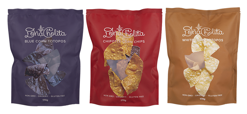 Dona Cholita organic corn chip