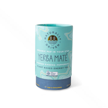Organic Pep In Your Step- Yerba Maté Blend - 60g Cylinder