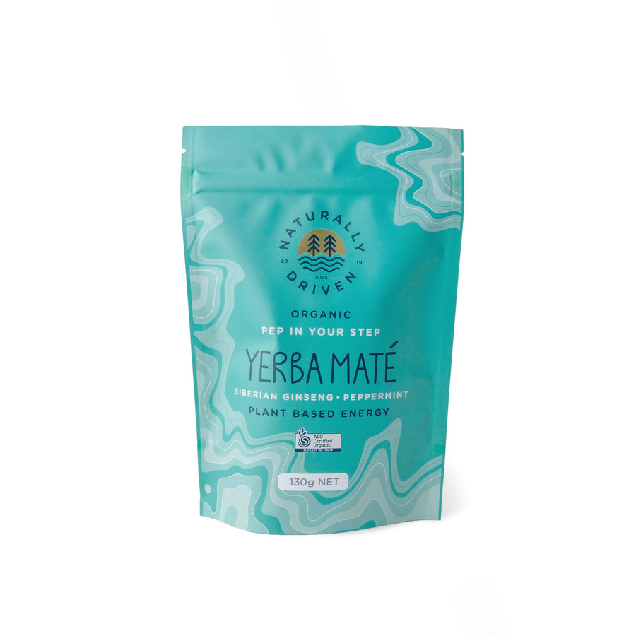Organic Pep In Your Step - Blend Of Yerba Maté, Siberian Ginseng And Peppermint Tea - 130gr