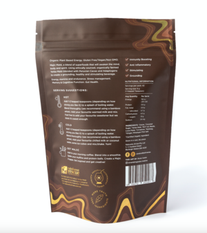 Organic Cacao Adaptogenic Maté Latté Pouch - 250g