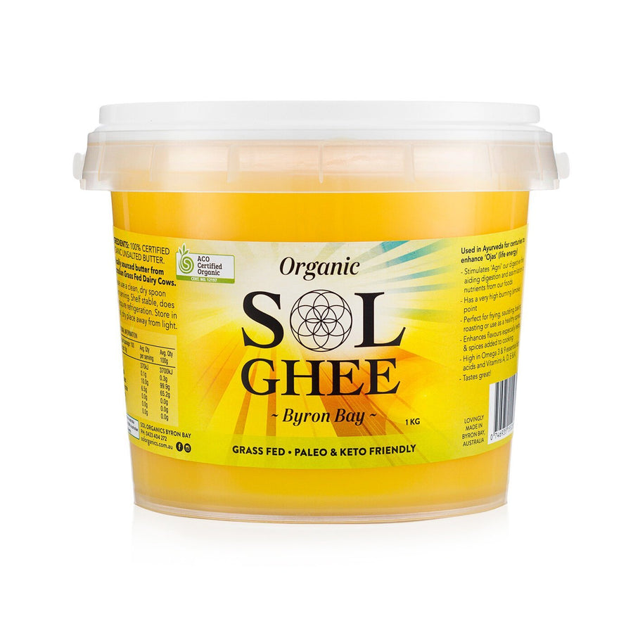 Sol Ghee Grass Fed 1kg