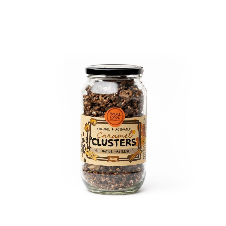 Caramel Wattleseed Clusters - Organic & Activated