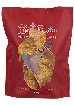 Dona Cholita Totopos! Chipotle Corn Chips 12 pack