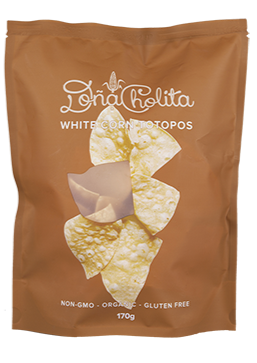 Dona Cholita Totopos! White Corn Chips 12 pack